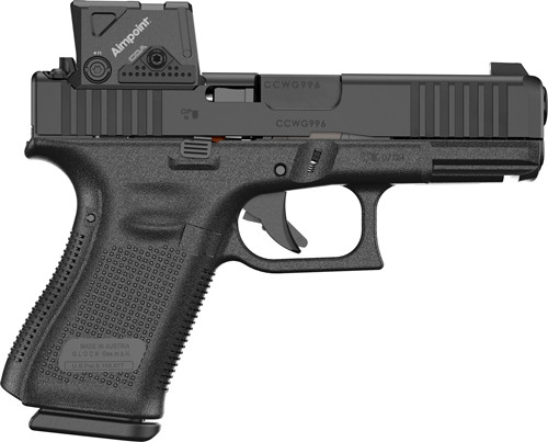 AIMPOINT COA BLACKGLOCK 19 MOS8 9MM GEN5 FS 15RD 