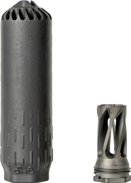SUPPRESSOR W/ FLASH HIDER BLKHUXWRX FLOW 6K KIT 
