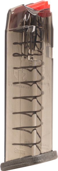 CRBN SMOKE FITS 17/19/26/34ETS MAGAZINE GLOCK 17 9MM 17RD 