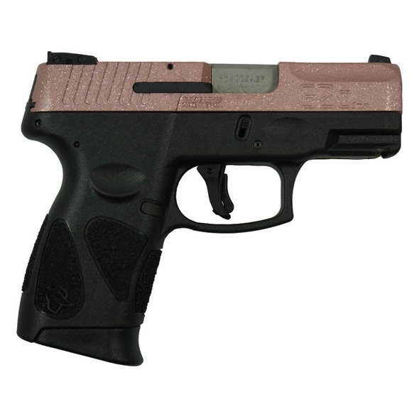 Taurus G2C "Rose Gold Glitter" Handgun 9mm Luger 12rd Magazines(2) 3.2" Barrel