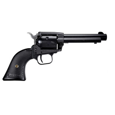 Heritage Rough Rider Steel Frame Handgun .22 LR/.22 WMR 6rd Capacity 4.75" Barrel Black Satin Finish Polymer Grips