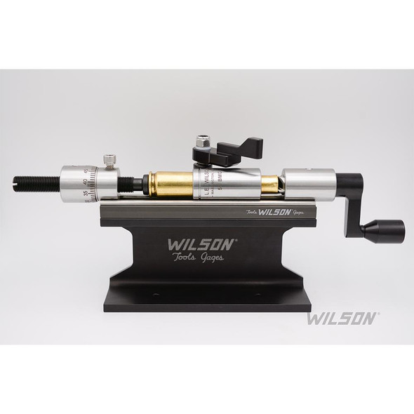 Wilson Stainless Case Trimmer Kit with Micro-Adjust Stop .50 Cal wtih 50 BMG Case Holder
