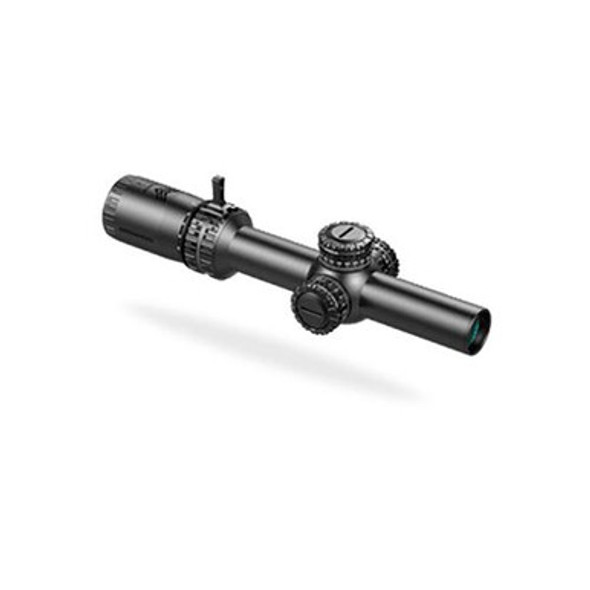 Swampfox Arrowhead LPVO Series Rifle Scope - 1-10x24 30mm SFP Green IR BDC Black