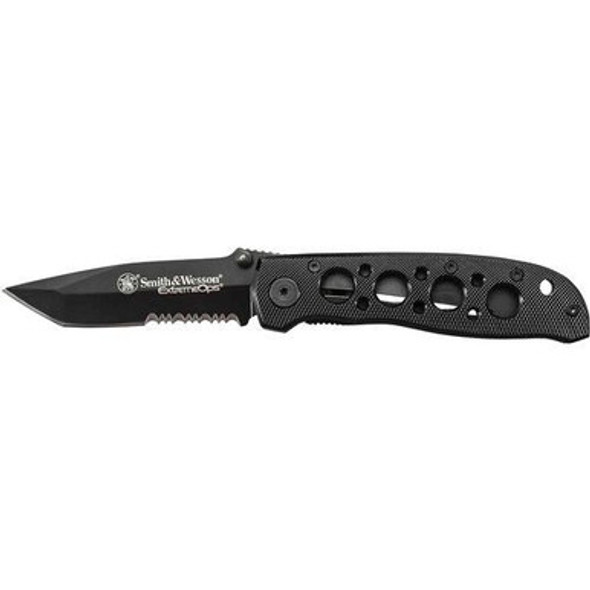 Smith & Wesson Extreme Ops Tanto Folding Knife 3 1/4" Blade Black