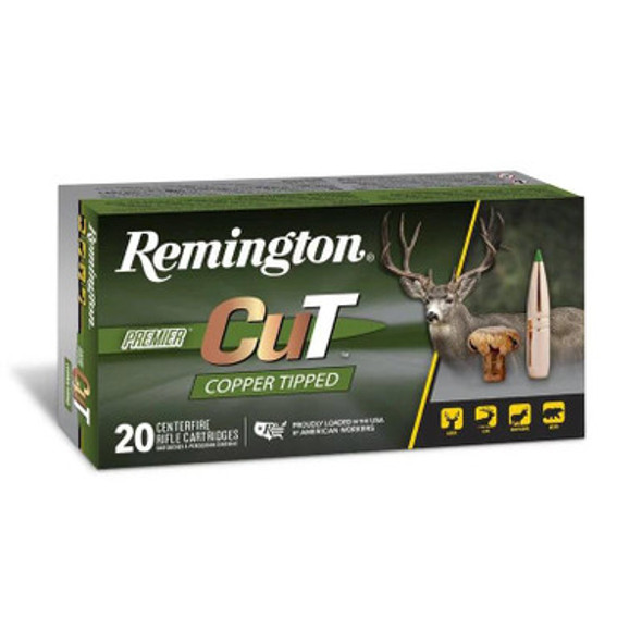 Remington Premier Cut Copper Tipped Rifle Ammunition 300 Win Mag 150gr PT 3960 fps 20/ct