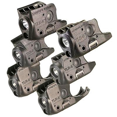 Streamlight TLR-6 SA Hellcat Tactical Gun Light Black 100 Lumens Red Laser