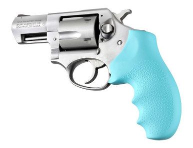 Hogue Rubber Monogrip Ruger SP101-Aqua