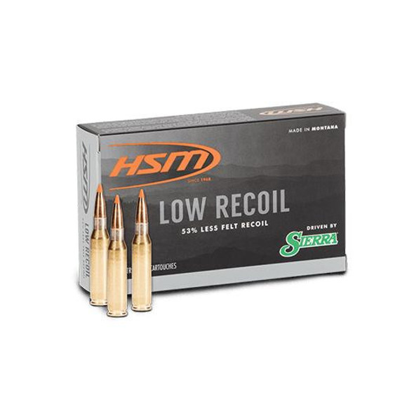 HSM Low Recoil Rifle Ammunition 6.5 Creedmoor 140gr PT 2235 fps 20/ct