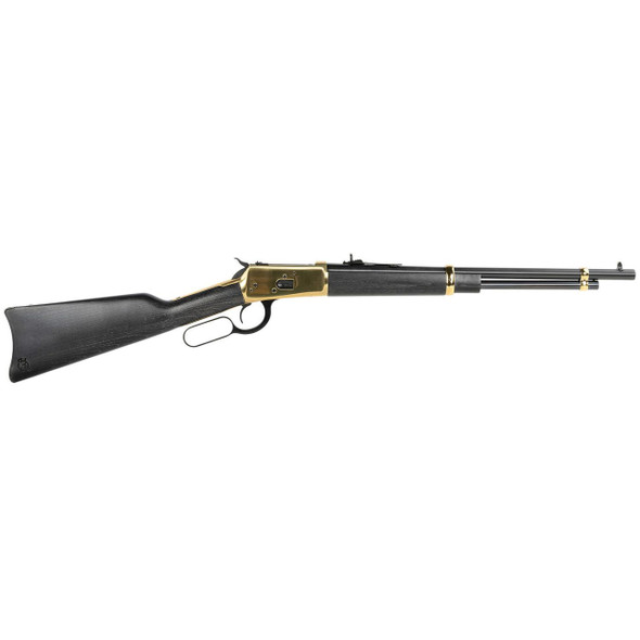 Heritage 92 Lever Action Rifle .357 Mag/.38 Spl 8rd Capacity 18' PVD Gold Barrel Wood Stock