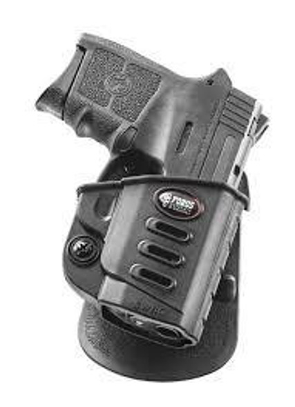 Fobus Evolution Series Paddle Holster For S&W Bodyguard 380 in Black Right Hand