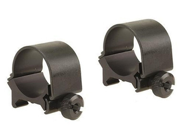 Weaver Detachable Top Mount Aluminum Scope Rings 1" Low - Matte