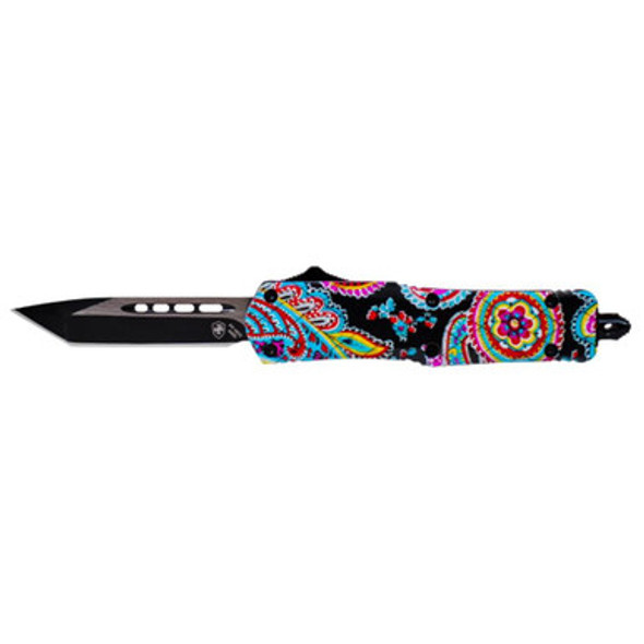 Templar Knife Small Knife 2-3/4" Tanto Blade Quilt