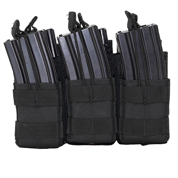MKS Full Forge Gear Triple Magazine Pouch Black