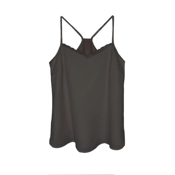 Rugged Rare Elegant & Armed Concealed Carry Camisole Black XL