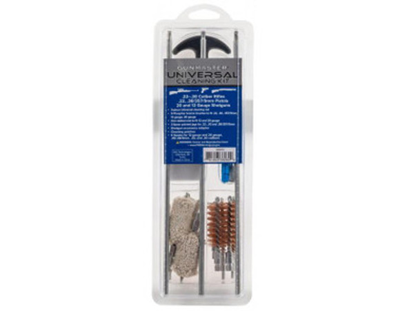 Gunmaster Universal Cleaning Kit in Re-Usable Clamshell-19 piece