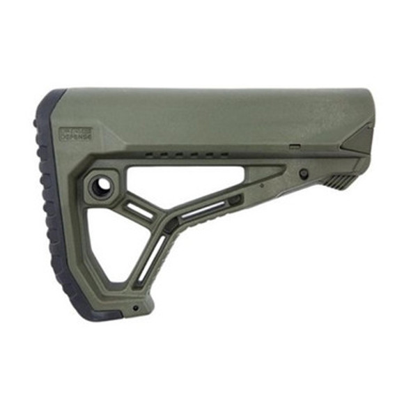 Fab Defense GL-CORE AR15/M4 Buttstock for Mil-Spec and Commercial Tubes OD Green