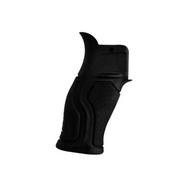 FAB Defense Gradus Rubberized Ergonomic Pistol Grip Flat (No Beavertail) Black