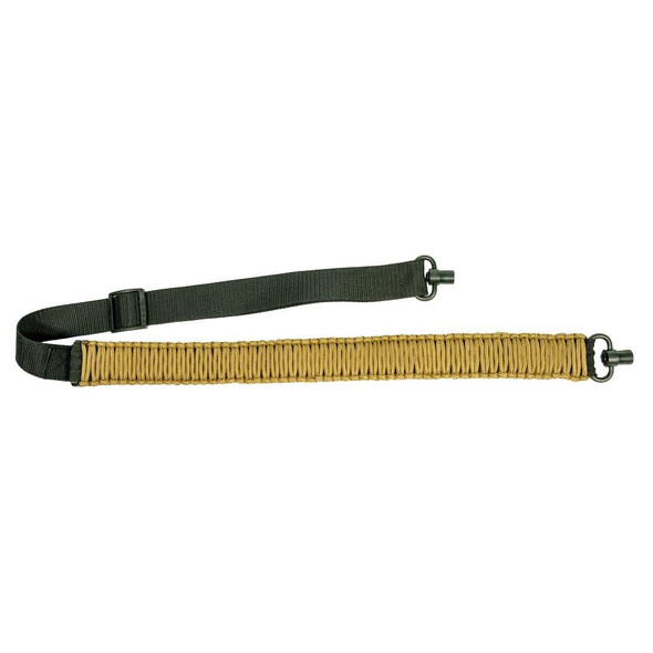 Outdoor Connection Express Paracord Sling with Push Button QD Swivel FDE