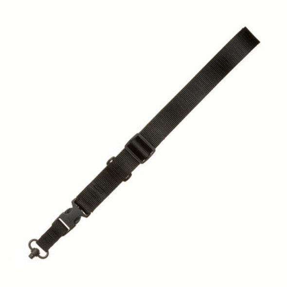 TacShield CQB Single Point Sling QD Push Button Swivel 1.5" Black