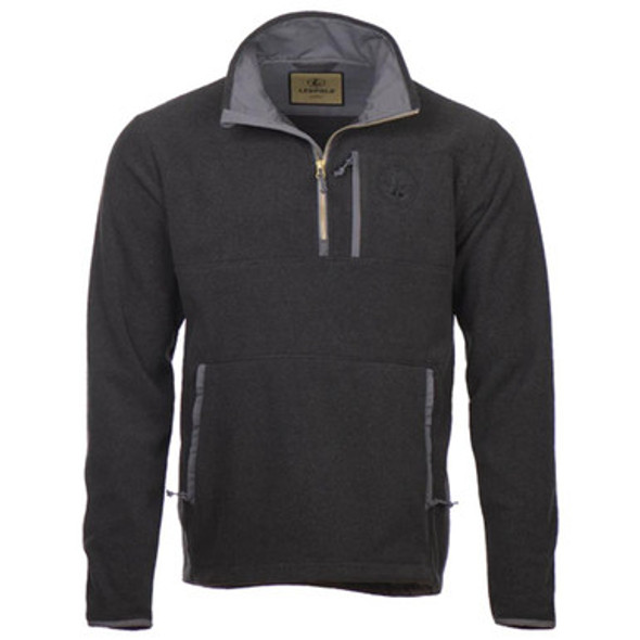Leupold Make Ready 1/4 Zip Fleece Jacket Iron Gray 2XL