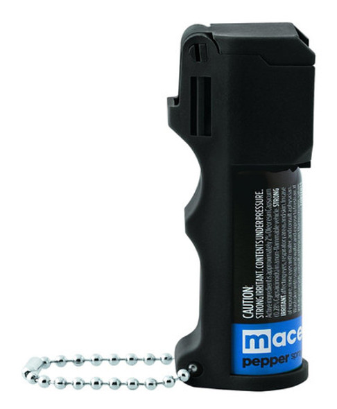 Mace Pepper Spray Triple Action Personal Model 10' Range - Black
