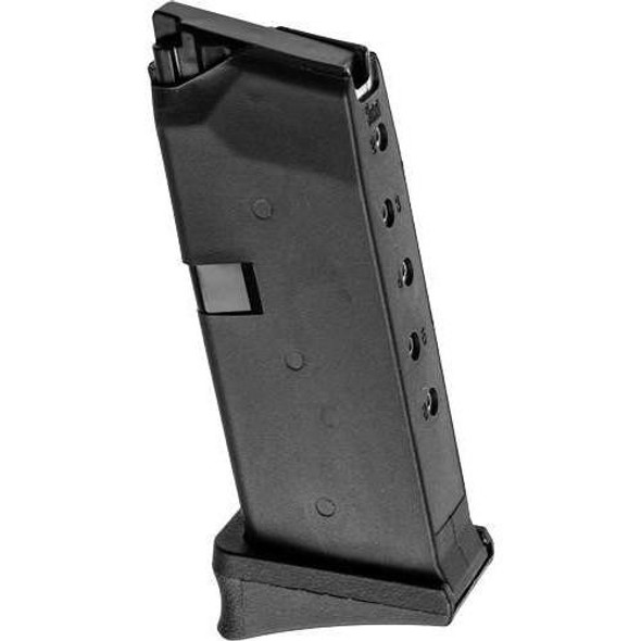 KCI USA Glock 43 Handgun Magazine 9mm Luger 6/rd Black with Grip Extender