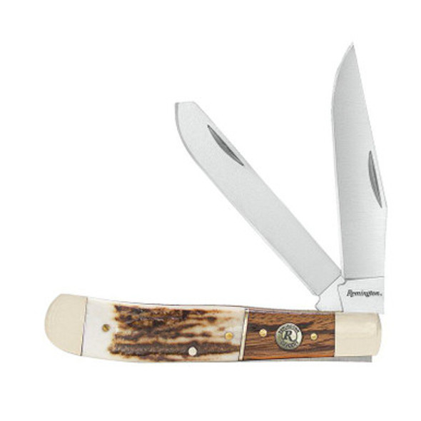 Remington Guide Trapper Folding Knife Multi Blade Brown