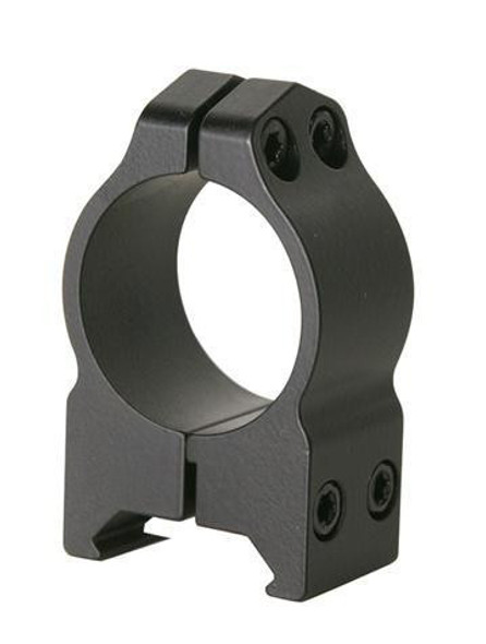 Warne 2-Piece Maxima Fixed Scope Ringmounts with Grooved Receiver - Tikka 1" High Matte
