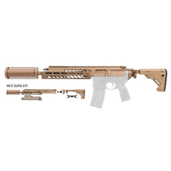 SIG MCX-SURG 556 Suppressed Upper Receiver 5.56mm 11.5" Barrel FDE w/Suppressor