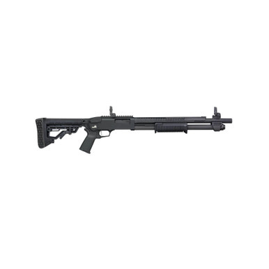 Mossberg 590R Shotgun 12ga 6rd Capacity 18.5" Barrel AR Mil-Spec Adjustable Stock Magpul MOE+ Grip