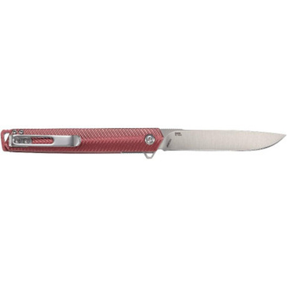 CRKT Stylus Folding Knife Assisted Opening 3 1/5" Blade Maroon