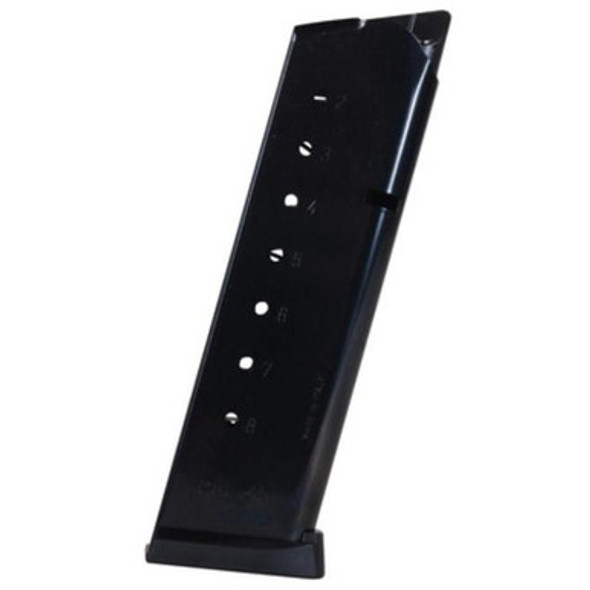 Mec-Gar 1911 Magazine .45 ACP HT Flush Fit Blued Steel 8/rd