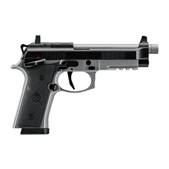 Beretta 92XI SAO Tactical Handgun 9mm Luger 18rd Magazines (2) 5.1" Threaded Barrel Black and Grey
