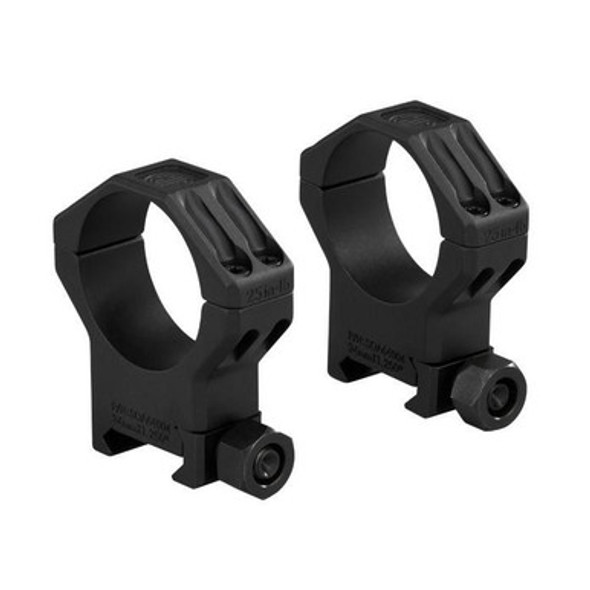 Sig Sauer Alpha6 Scope Ring Set 34mm Extra High Profile 1.25" Al Matte Black