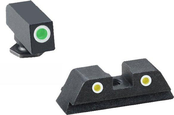 Ameriglo Classic Tritium NIght Sight Set 3-Dot for Gen5 Glock 17 19 19x 26 34