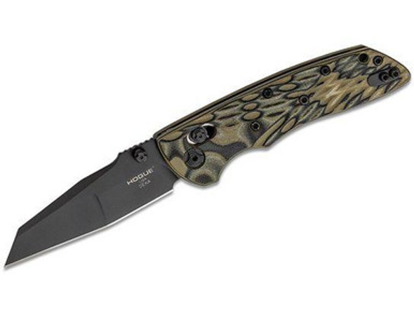 Hogue Deka ABLE Lock Folding Knife 3-1/4" Wharncliffe Blade Black Cerakote Finish G-Mascus Green