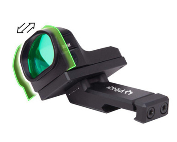Viridian PINCH Adjustable 35 Degree Offset Mount Shield RMSc Adapter