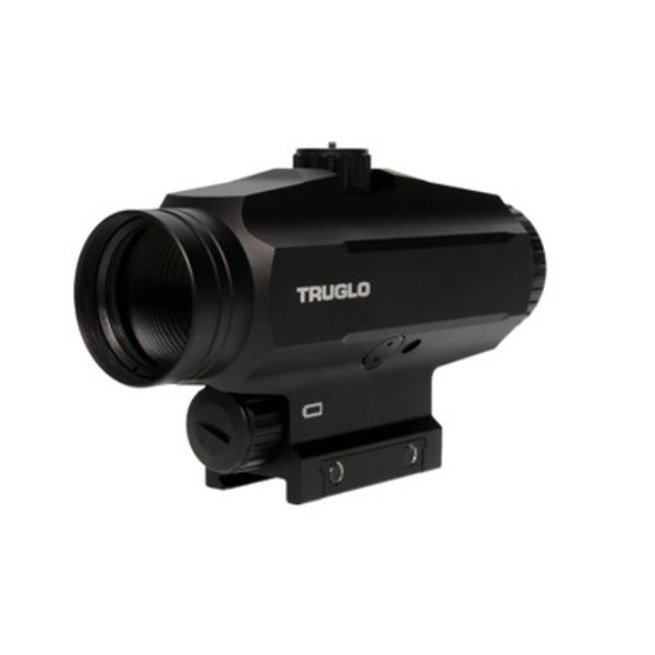 Truglo PR3 Prism Red Dot Sight 32mm 6 MOA CQB Circle Dot Reticle Black