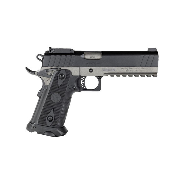 Girsan Witness 2311 Match Handgun Kit 9mm Luger 17rd (1) and 20rd (2) Magazines 5" Barrel Black
