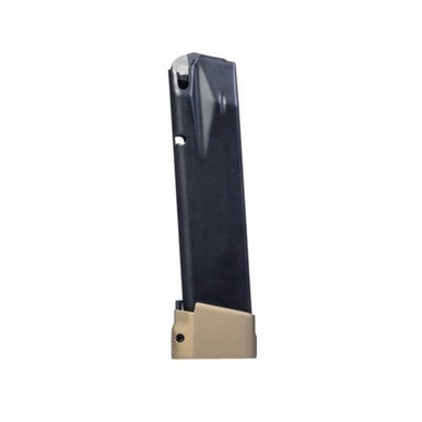 Canik TTI Combat Handgun Magazine 9mm Luger 18rd with TTI +3 Bronze Extension 21rd