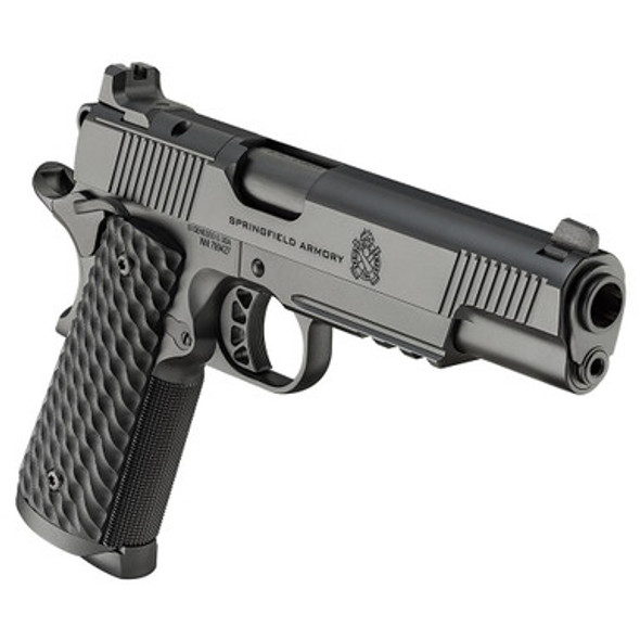 Springfield 1911 TRP AOS Black Handgun .45 Auto 8rd Magazines(3) 5" Barrel Optic Cut and Light Rail