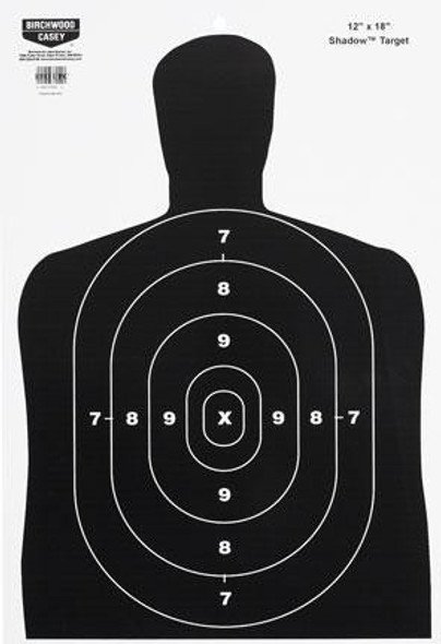 Birchwood Casey Eze-Scorer Targets B27 Shadow Target 10/Pack