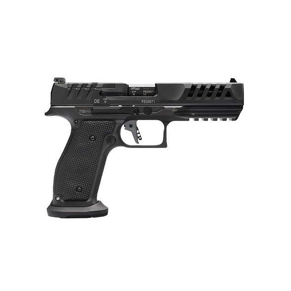 Walther PDP Match Steel Frame Full Size Handgun 9mm Luger 18rd Magazines(3) 5" Barrel Black Finish