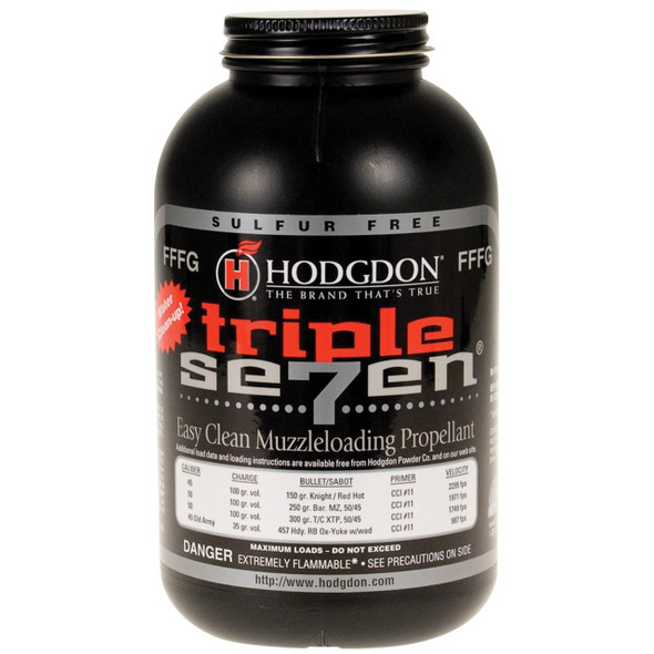Hodgdon Triple Seven Granular Powder - Muzzleloader FFFg 1 lbs