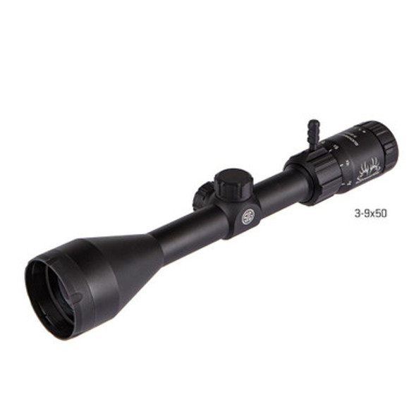 Sig Sauer Buckmasters Rifle Scope 3-9X50mm 1" SFP BDC Black