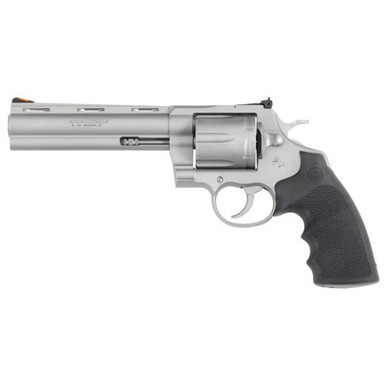 Colt Anaconda Handgun .44 Rem Mag 6rd Capacity 6" Barrel Matte Stainless Frame Hogue Rubber Grips