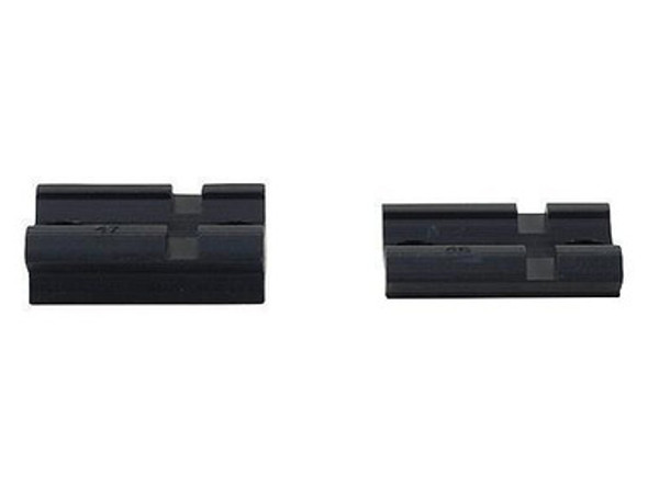 Weaver 2-Piece (Pairs) Top Mount Aluminum Scope Base - Matte - Winchester 70 LA/SA