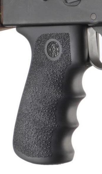 Hogue AK-47 Rubber Grips with Finger Grooves Black