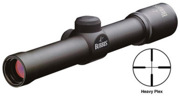 Burris Scout Rifle Scope - 2.75x20mm Heavy Plex Reticle 15 ft FOV 8.5-14" ER Matte