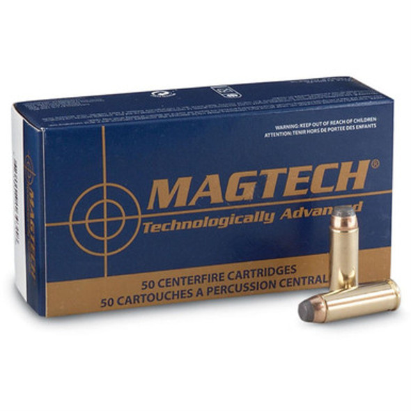 MagTech Handgun Ammunition .357 Mag 158 gr SJHP 1235 fps 50/Box